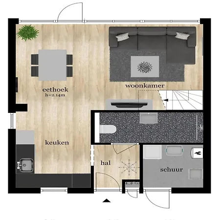 Modern, Cosy Family Near *